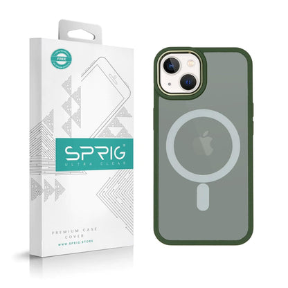 MistMag (Translucent Magsafe)-Dark Green