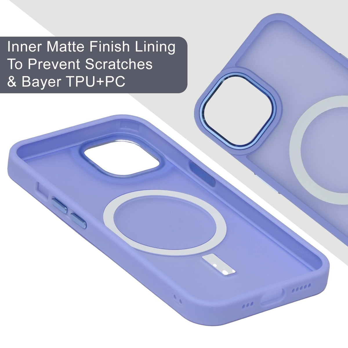 MistMag (Translucent Magsafe)-Light Purple