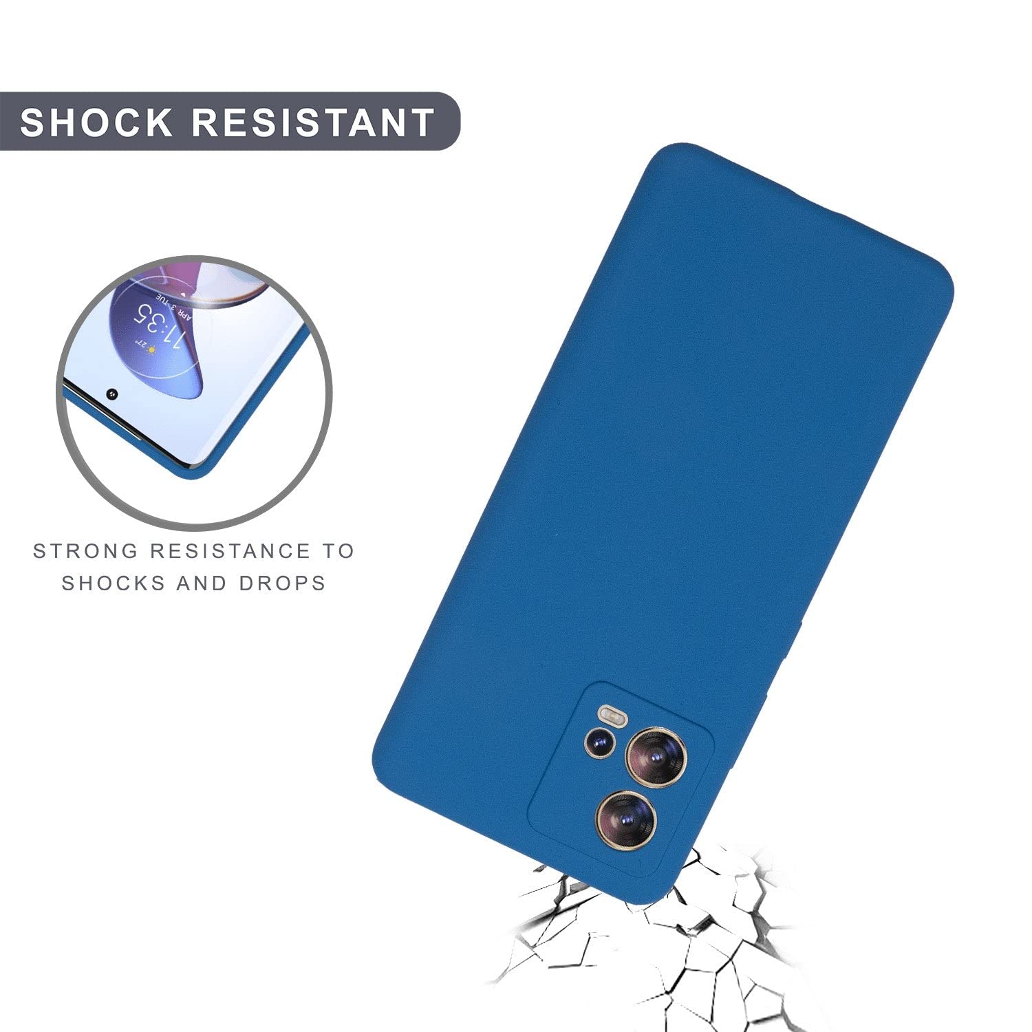 Liquid Silicon-Navy Blue