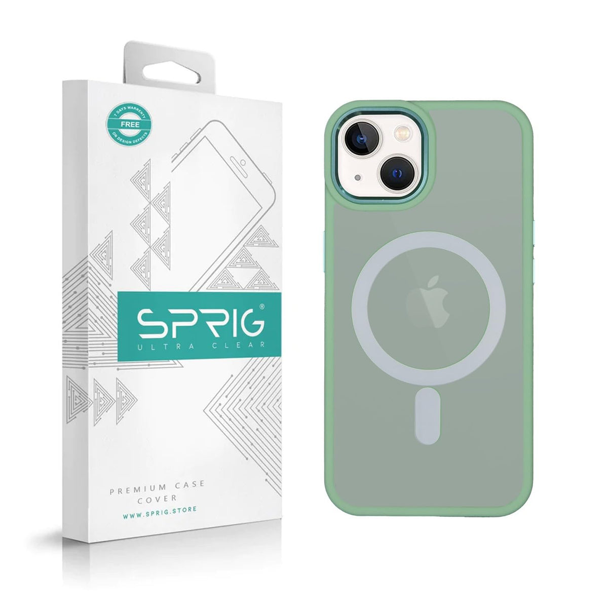 MistMag (Translucent Magsafe)-Mint Green