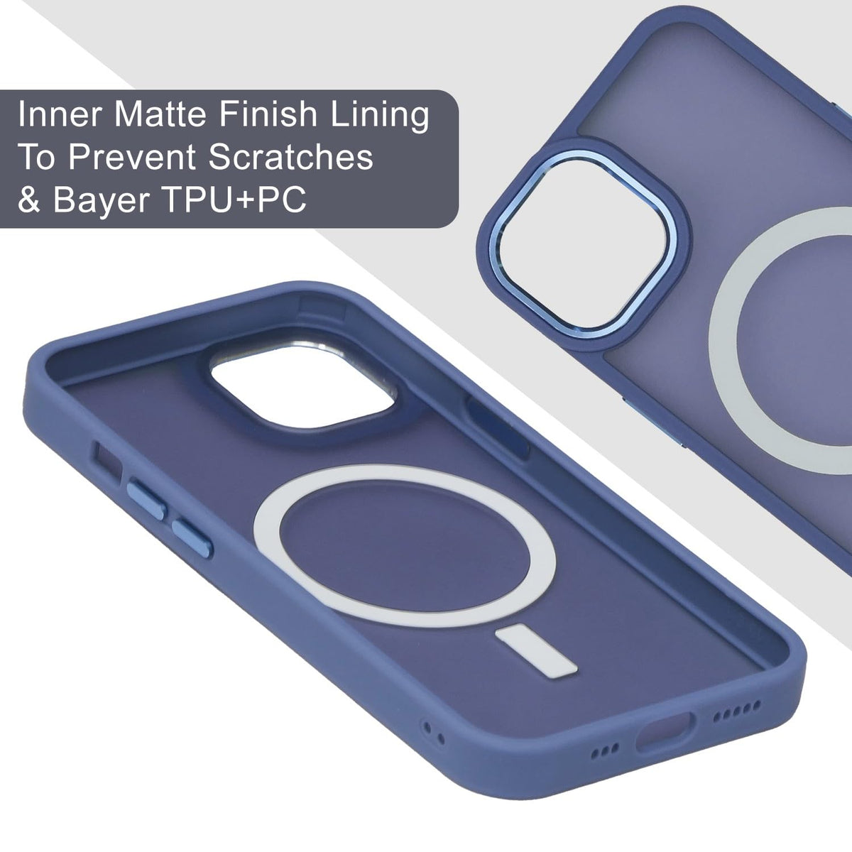 MistMag (Translucent Magsafe)-Blue