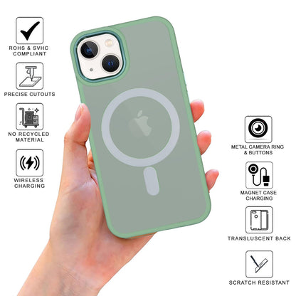 MistMag (Translucent Magsafe)-Mint Green