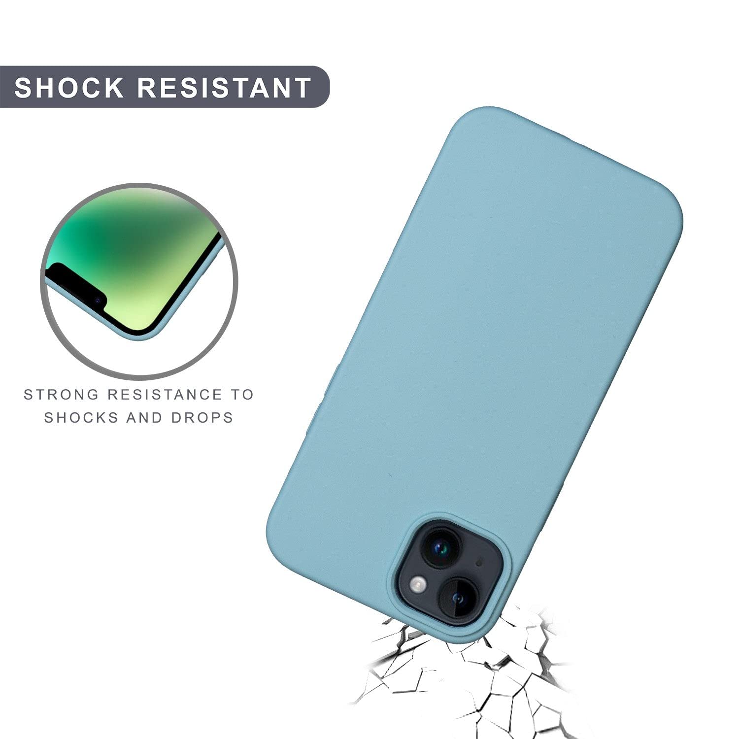 Liquid Silicon Magsafe-Pastel Light Green