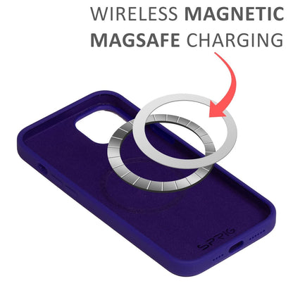 Liquid Silicon Magsafe-Dark Violet