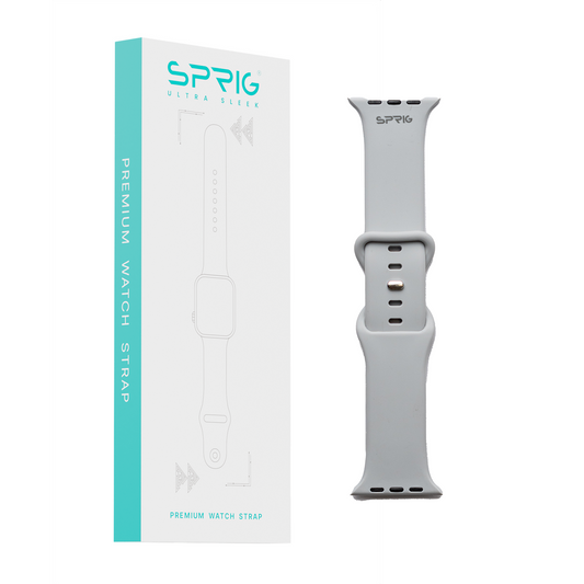 Butterfly Silicone Strap-Grey