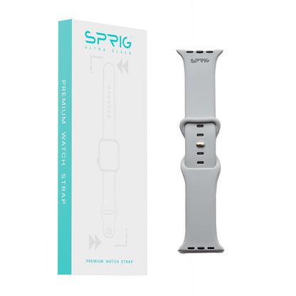 Butterfly Silicone Strap-Grey