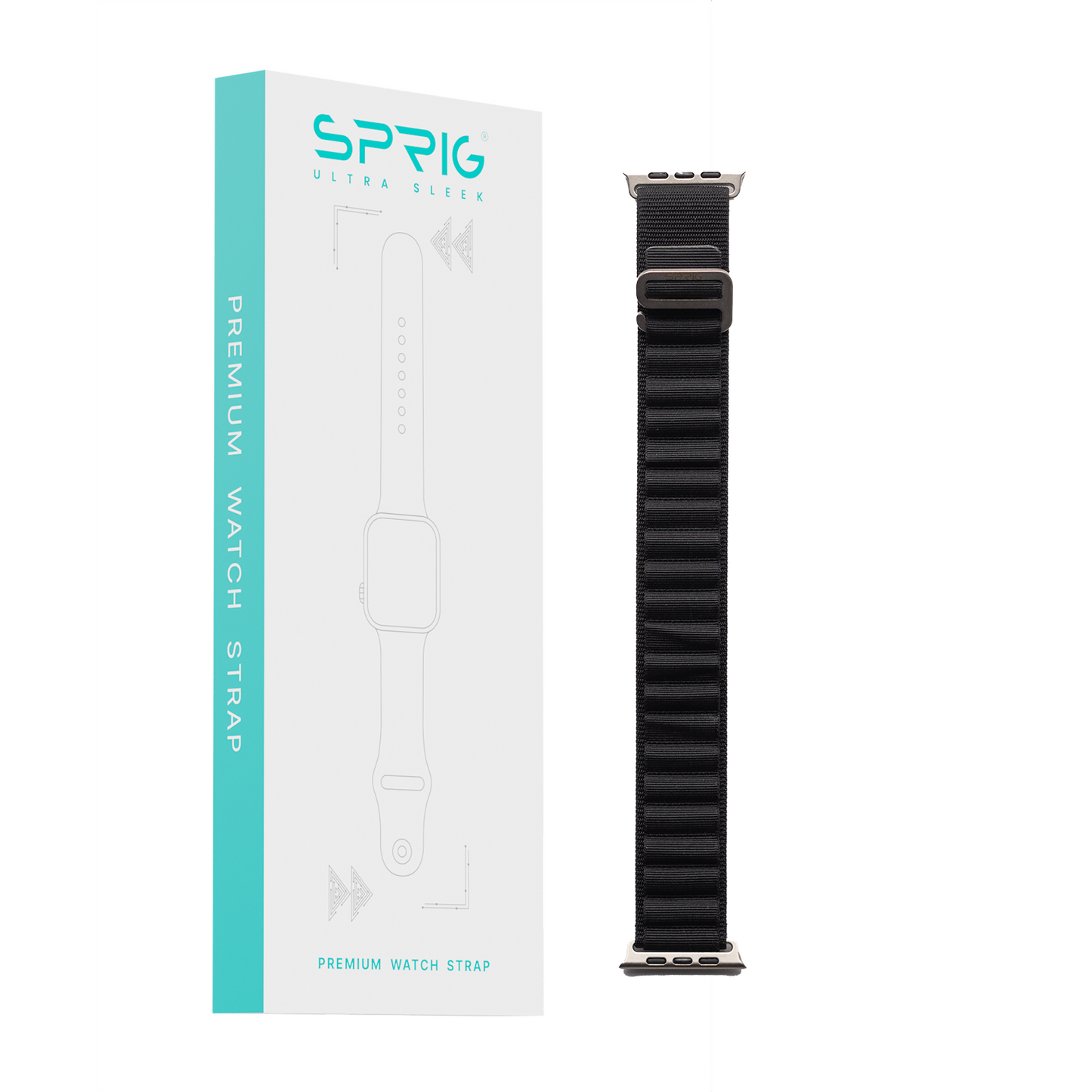 Alpine Strap with G Hook-Black