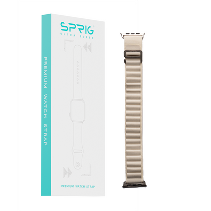 Alpine Strap with G Hook-White