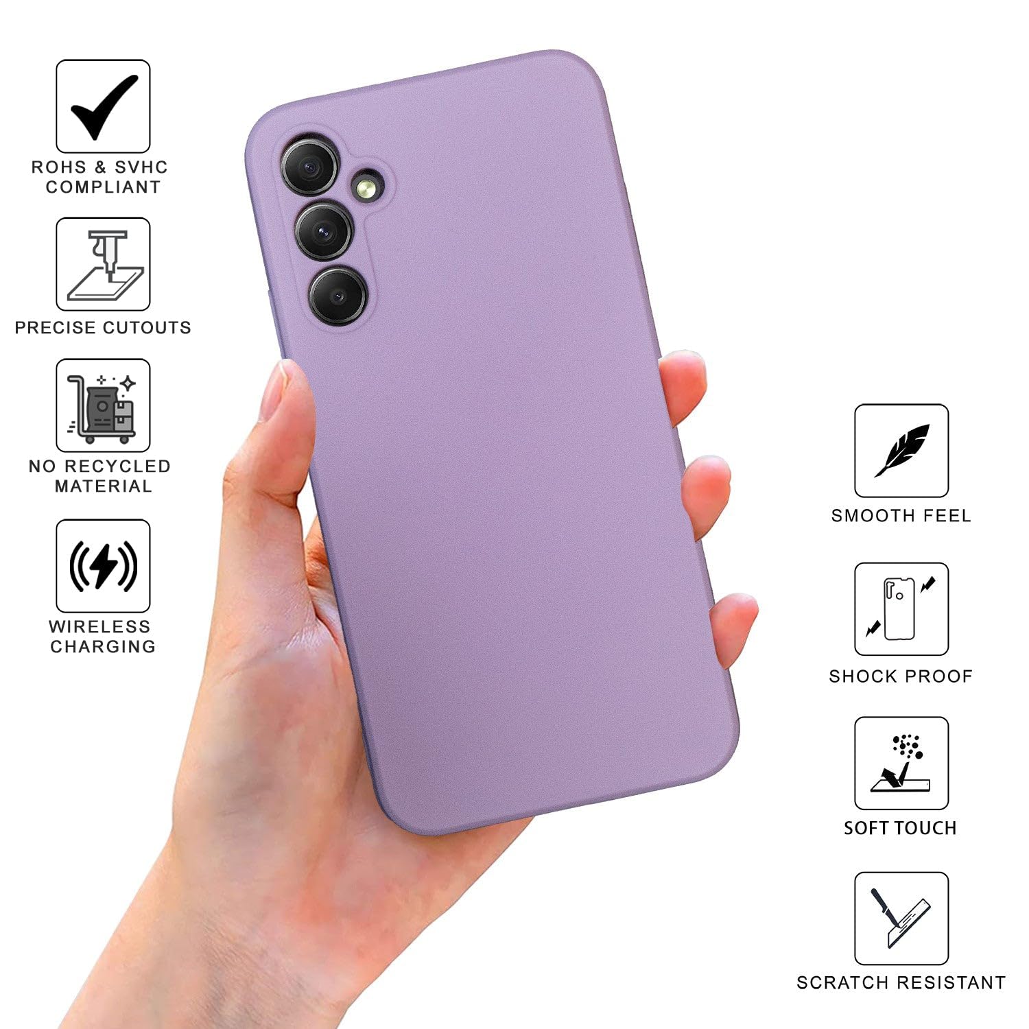 TPU Matte-Lavender Purple