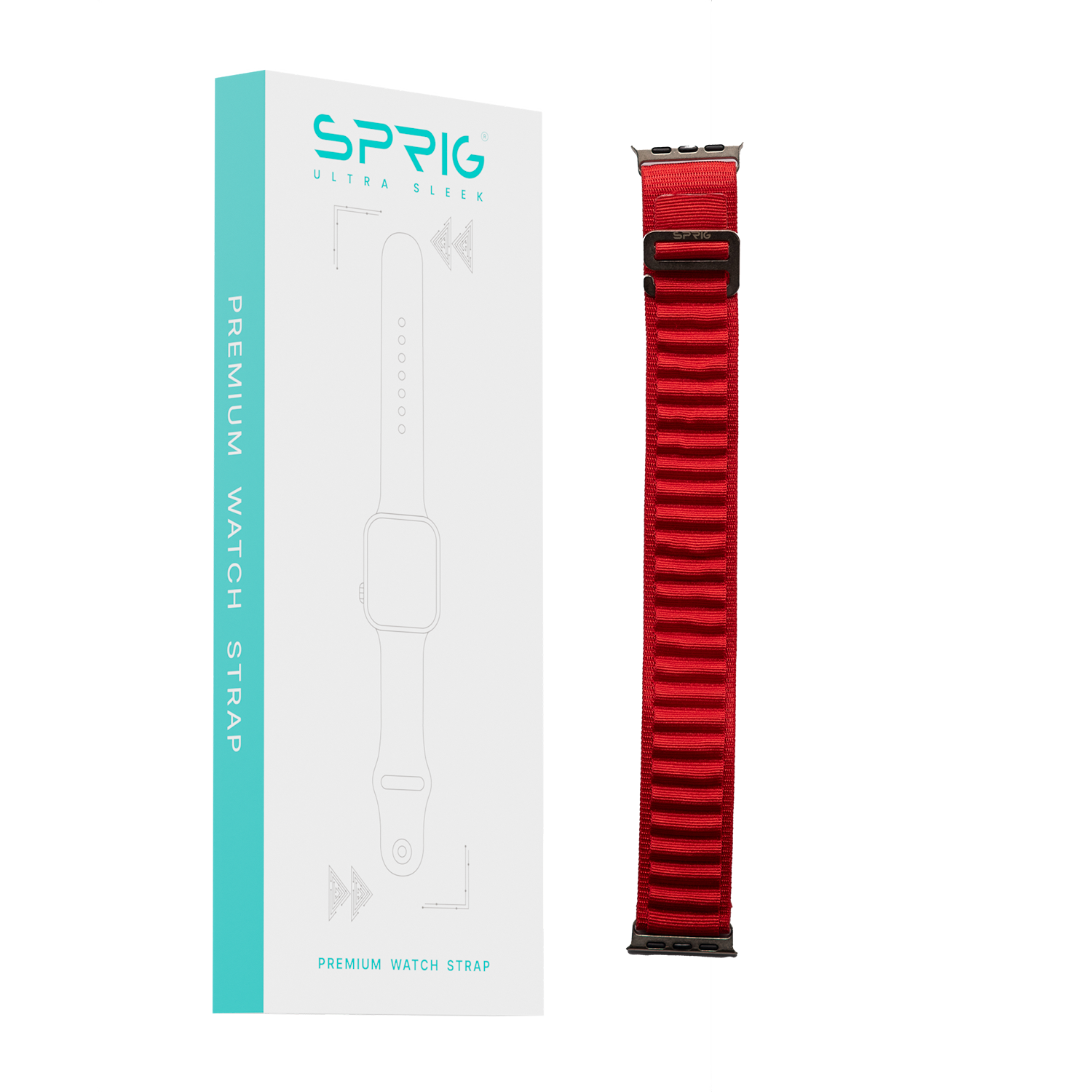Alpine Strap with G Hook-Red