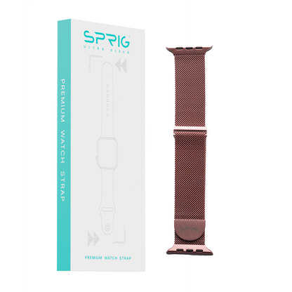 Metal Strap with Magnet Buckle-Pink