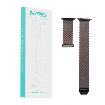 Metal Strap with Magnet Buckle-Silver