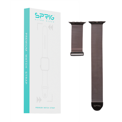 Metal Strap with Magnet Buckle-Silver