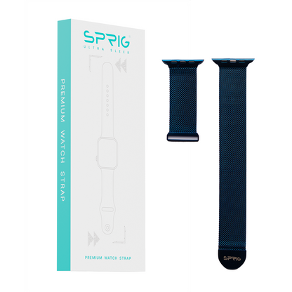 Metal Strap with Magnet Buckle-Midnight Blue