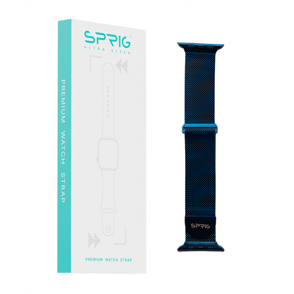 Metal Strap with Magnet Buckle-Midnight Blue