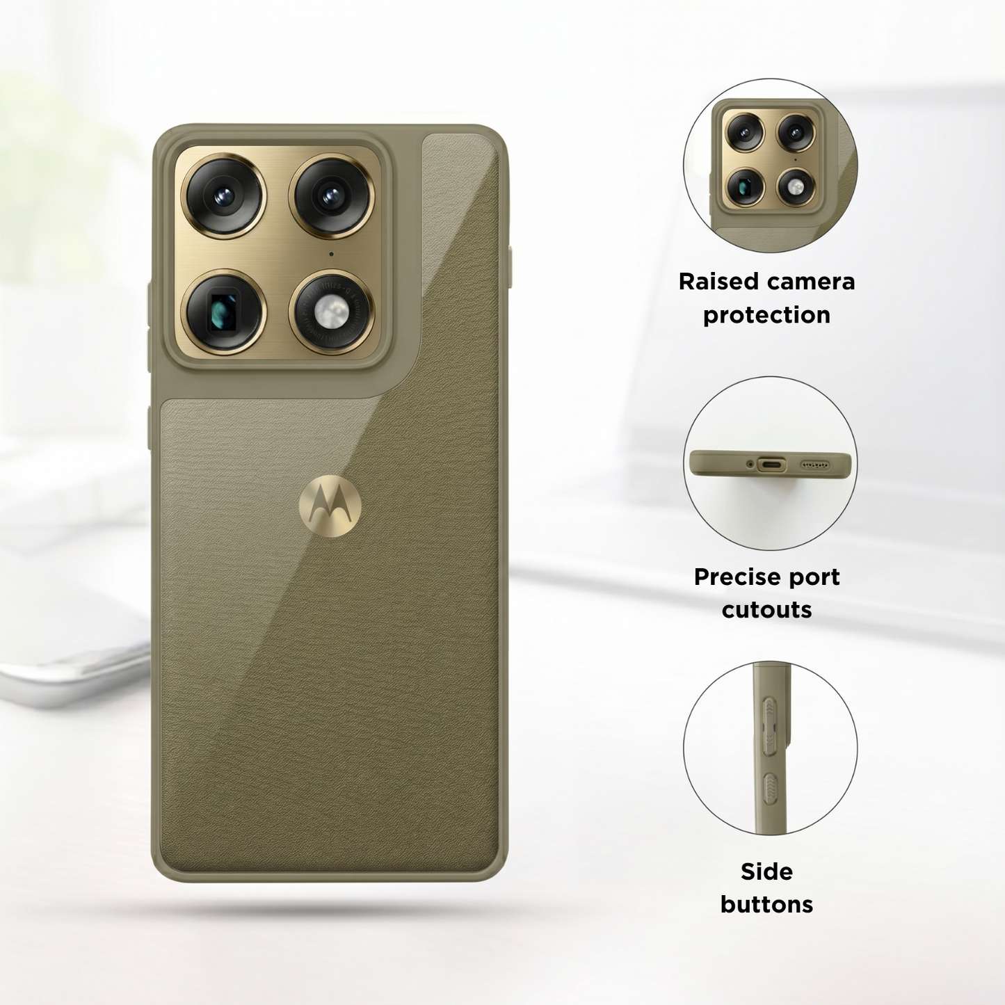 AuraShine (TPU PC)-Martini Olive