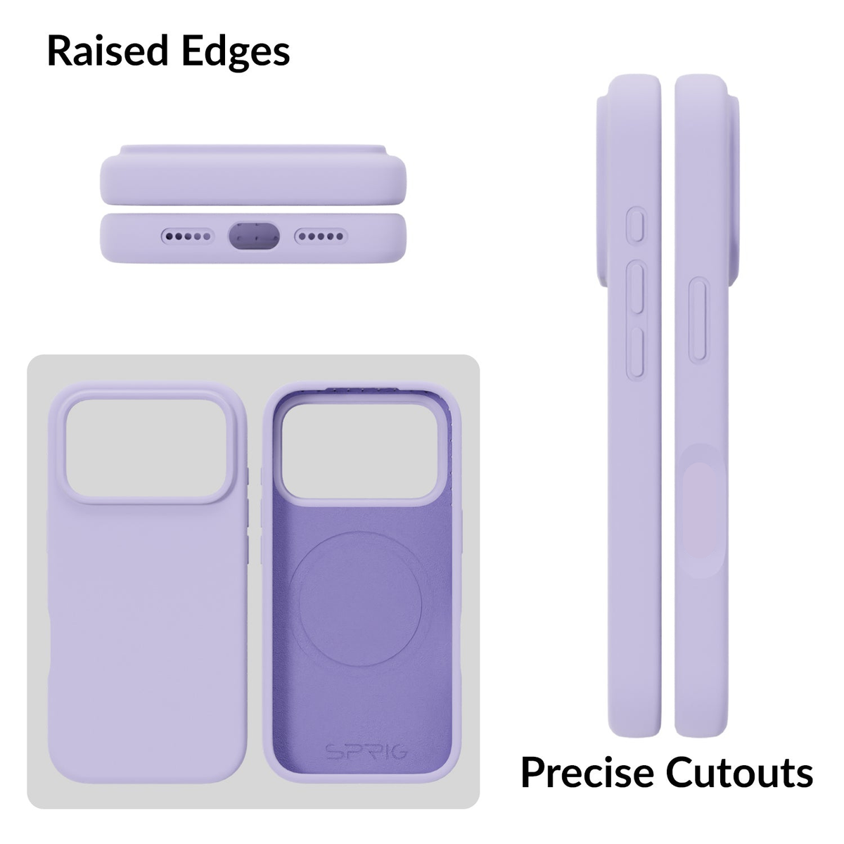 SilkMag (Liquid Silicone Magsafe)-Light Purple