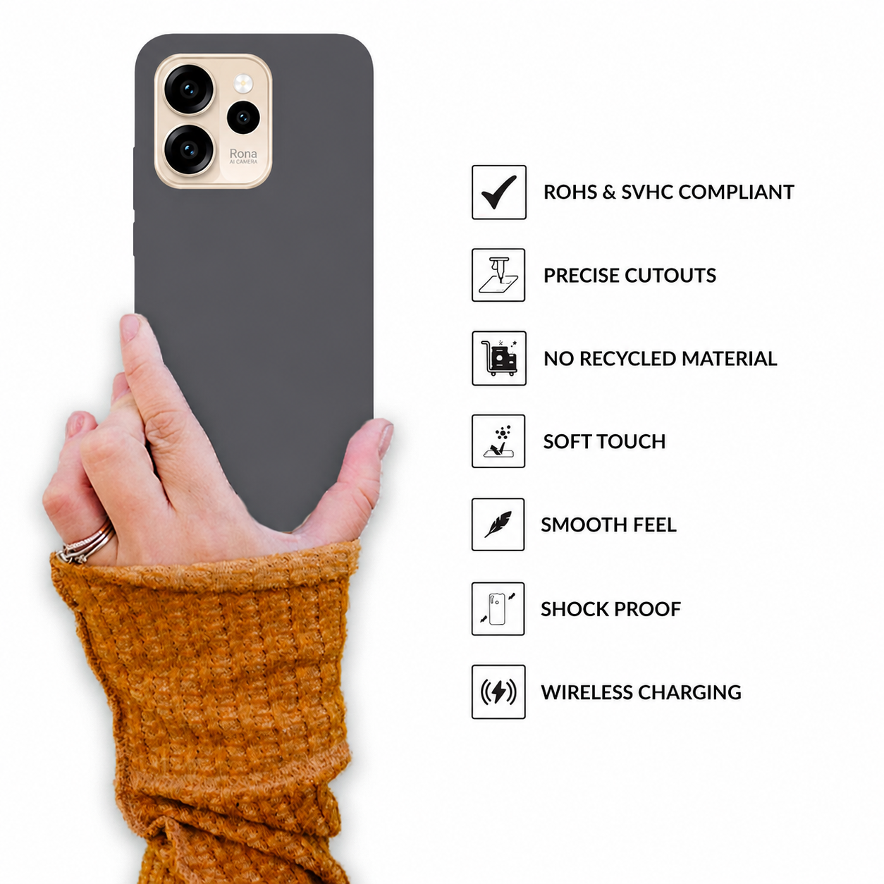 SilkTone (Liquid Silicon)-Dark Grey