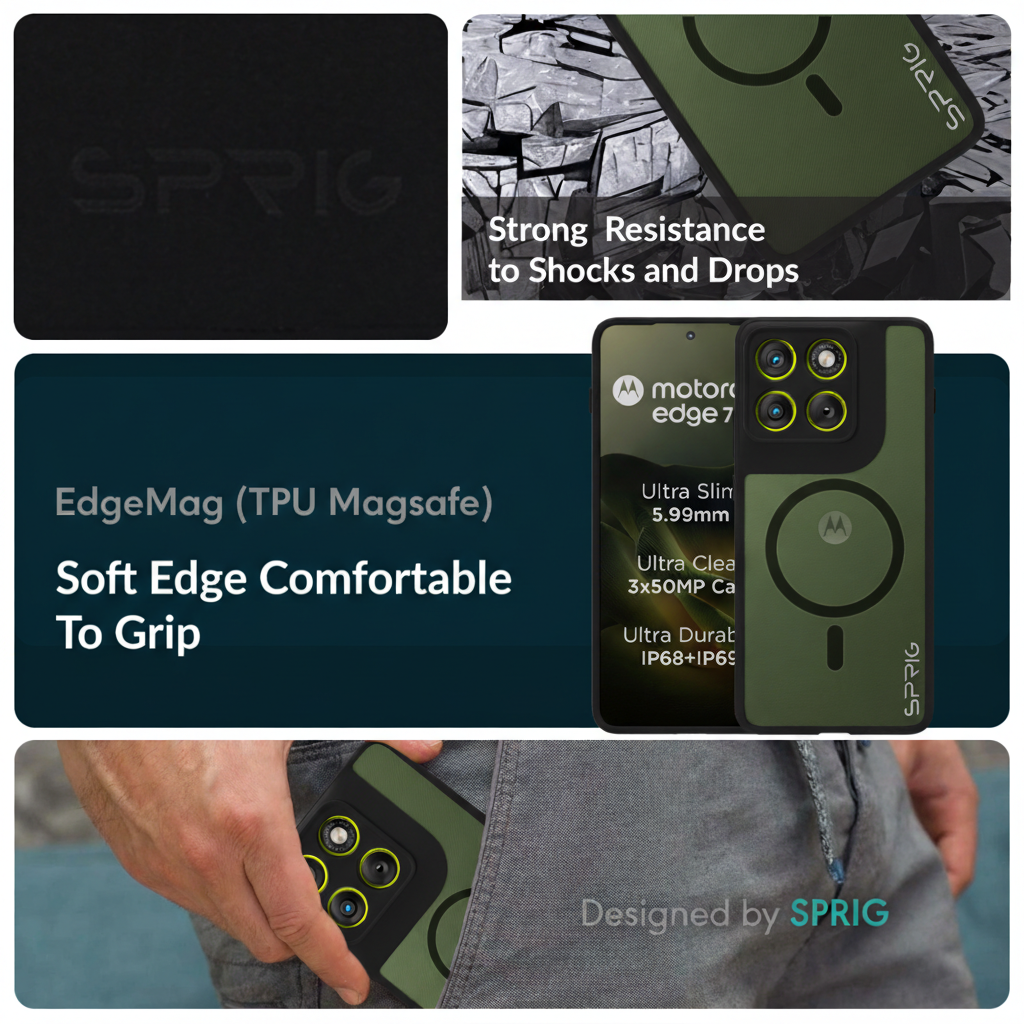 EdgeMag (TPU PC Magsafe)-Black