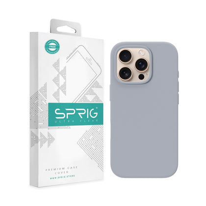 SilkMag (Liquid Silicone Magsafe)-Blue Grey
