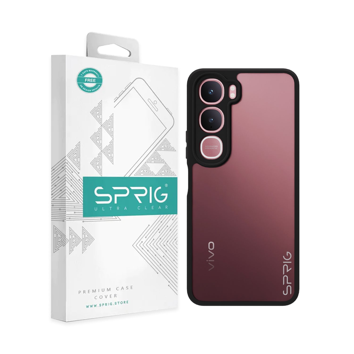 EdgeTone (TPU PC)-Black Transparent