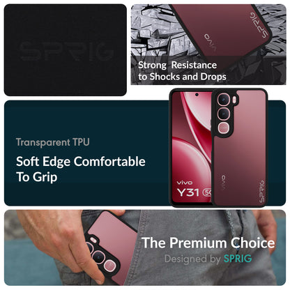 EdgeTone (TPU PC)-Black Transparent