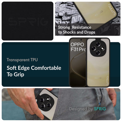 EdgeTone (TPU PC)-Black Transparent