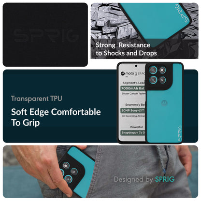 EdgeTone (TPU PC)-Black Transparent