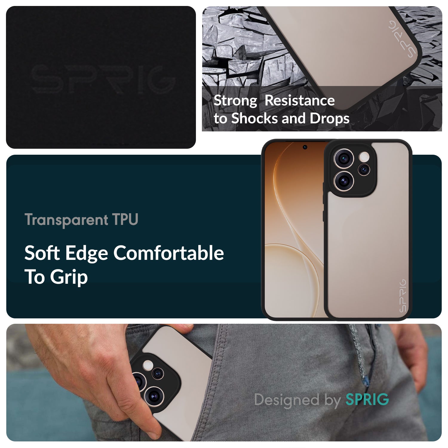 EdgeTone (TPU PC)-Black