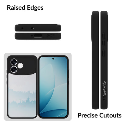 EdgeTone (TPU PC)-Black Transparent
