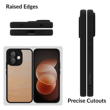 EdgeTone (TPU PC)-Black Transparent