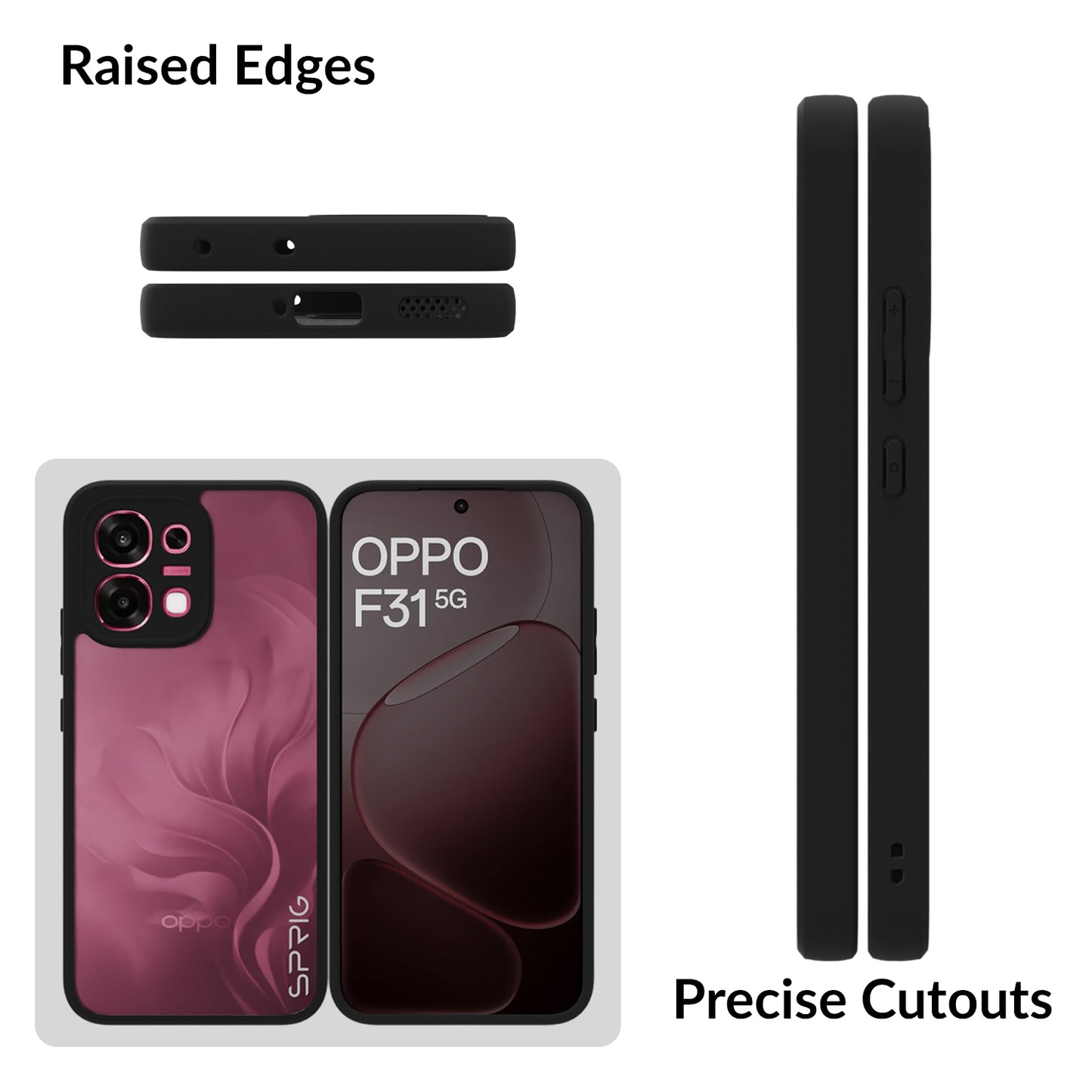 EdgeTone (TPU PC)-Black Transparent