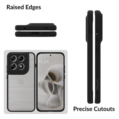 EdgeTone (TPU PC)-Black Transparent