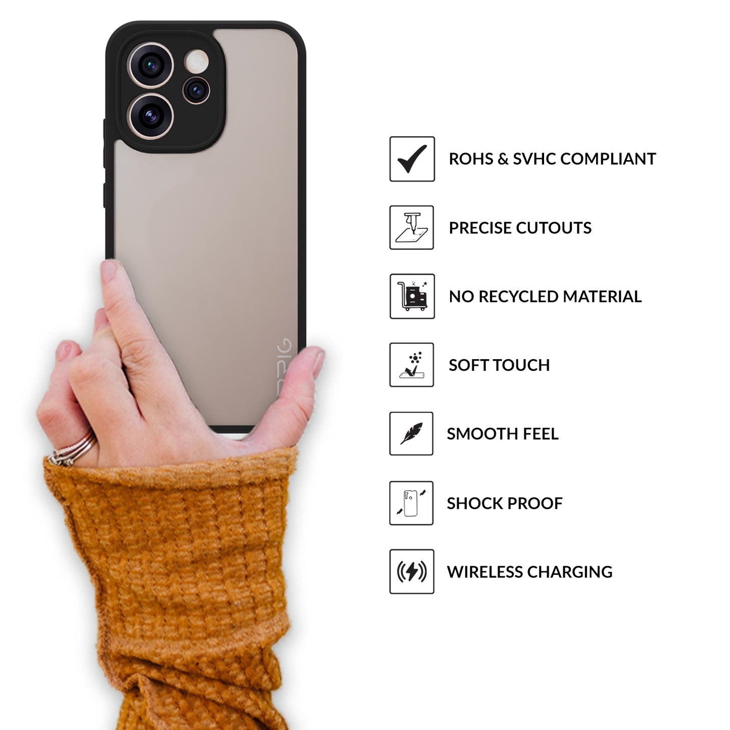 EdgeTone (TPU PC)-Black