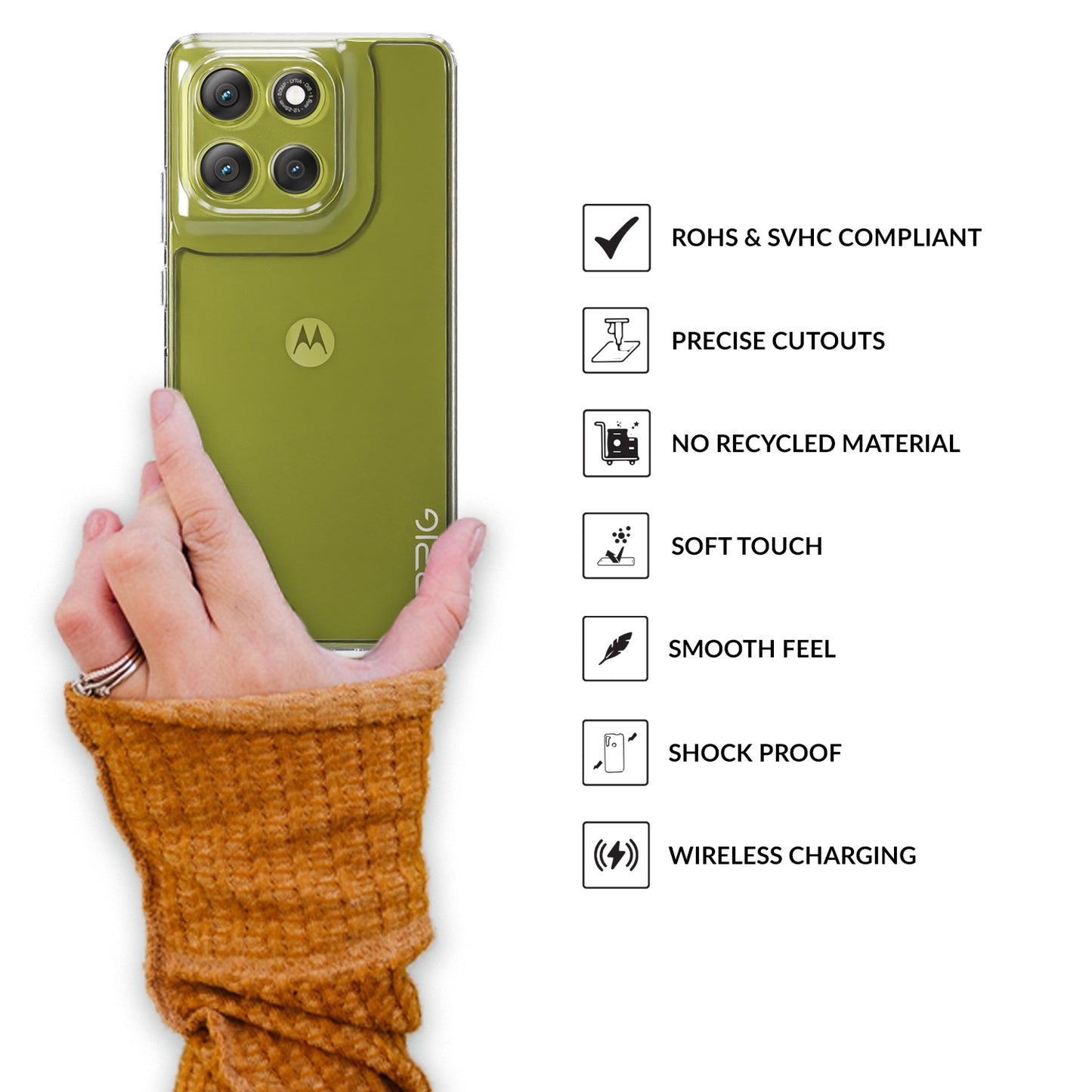 Moto G86 Power 5G Back Covers by Sprig India Online