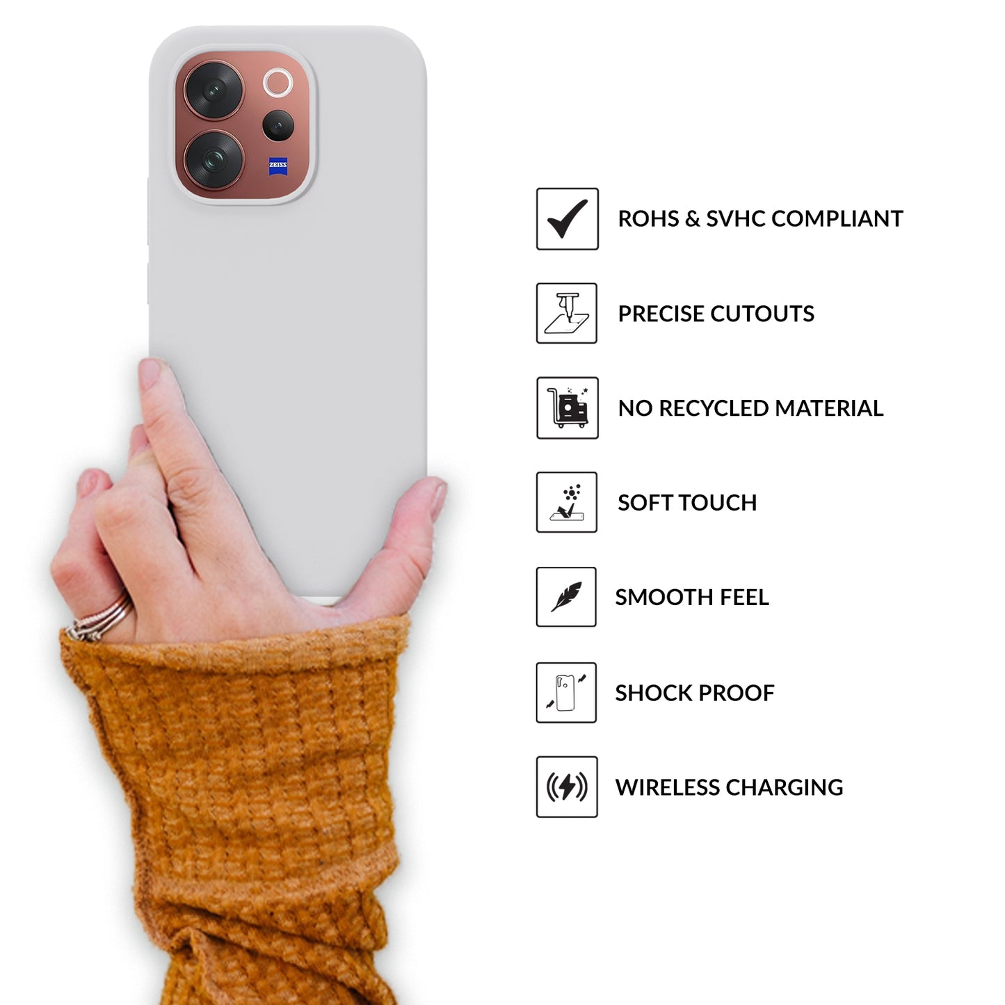 SilkTone (Liquid Silicone)-Light Grey