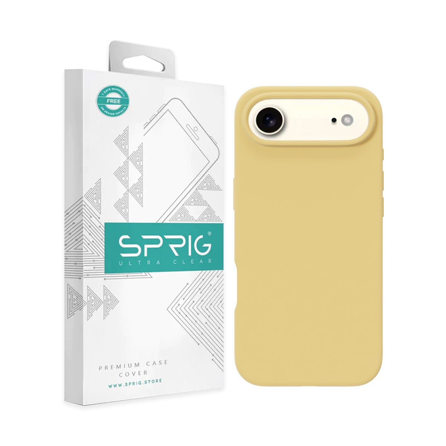 SilkMag (Liquid Silicone Magsafe)-Light Yellow