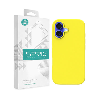 SilkMag (Liquid Silicone Magsafe)-Shining Yellow