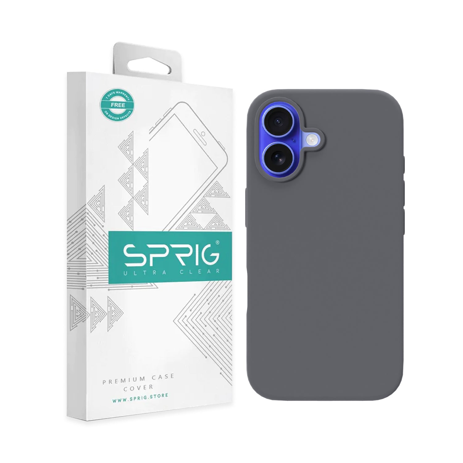 SilkMag (Liquid Silicone Magsafe)-Dark Grey