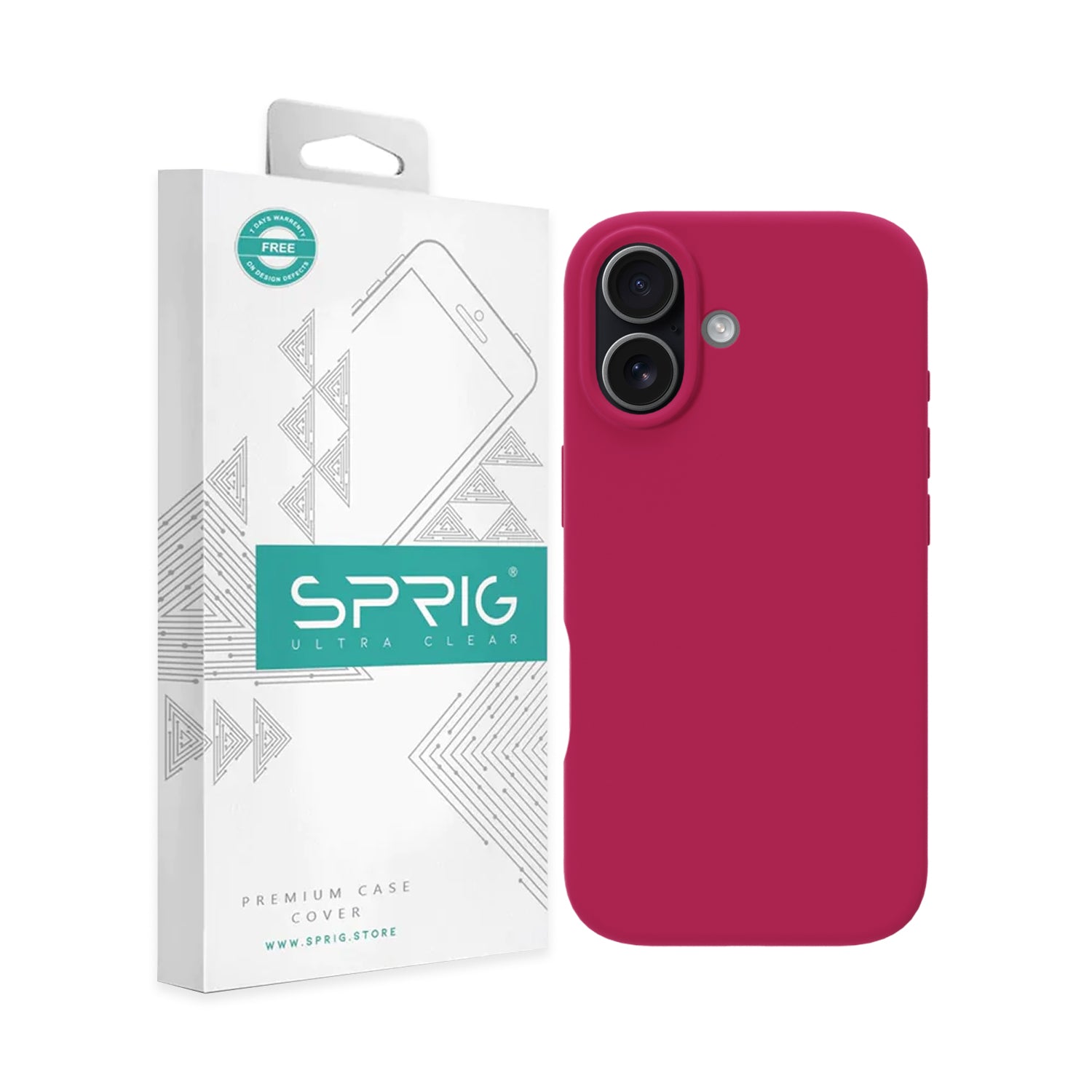 SilkMag (Liquid Silicone Magsafe)-Rose Red