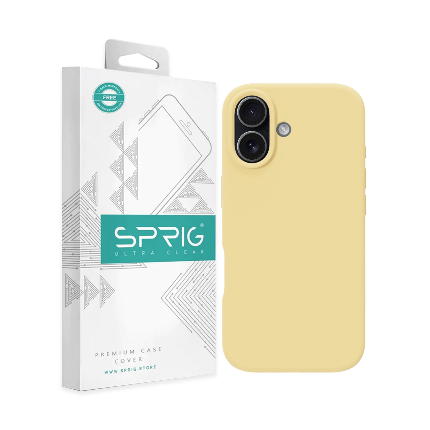 SilkMag (Liquid Silicone Magsafe)-Light Yellow