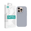 iPhone 16 Pro Max Wraps (Back Cover Case) - SilkTone (Liquid Silicone) - Light Purple - Sprig