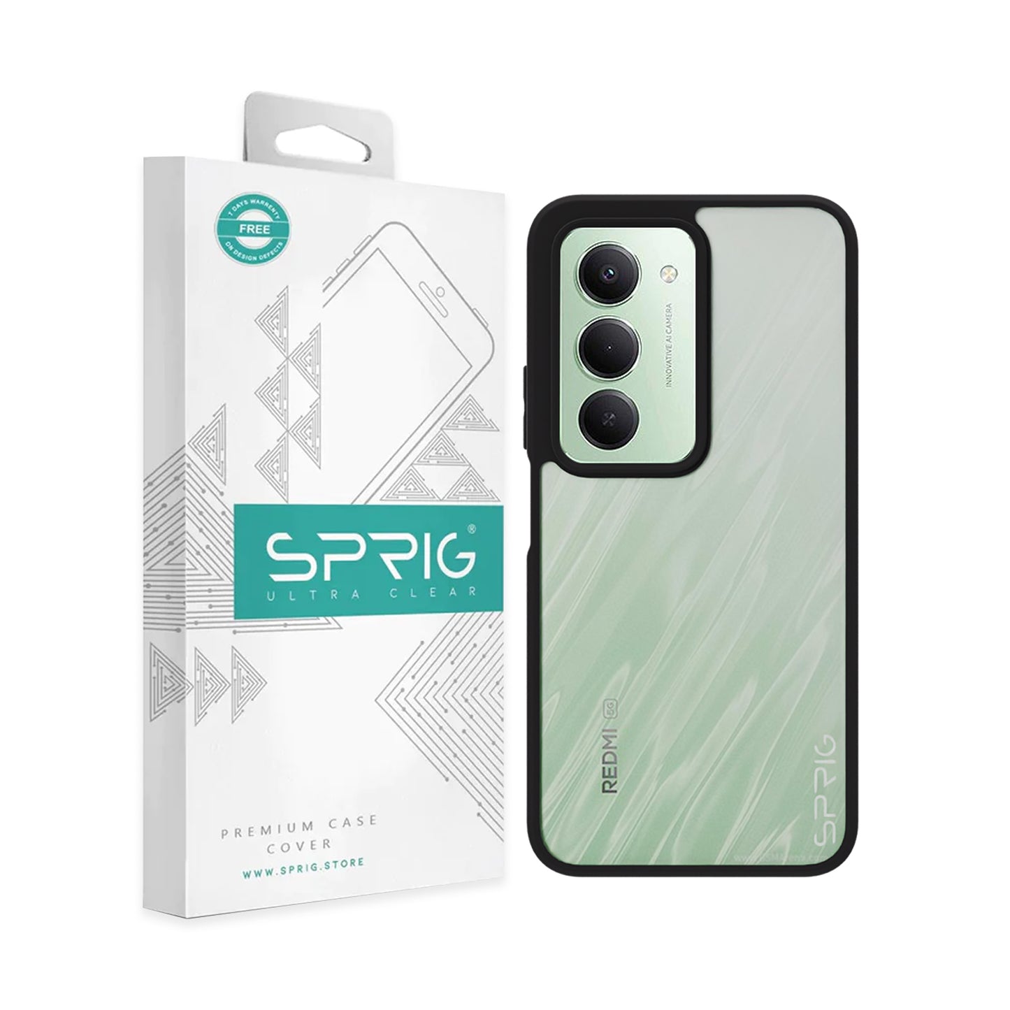 EdgeTone (TPU PC)-Black Transparent-OC