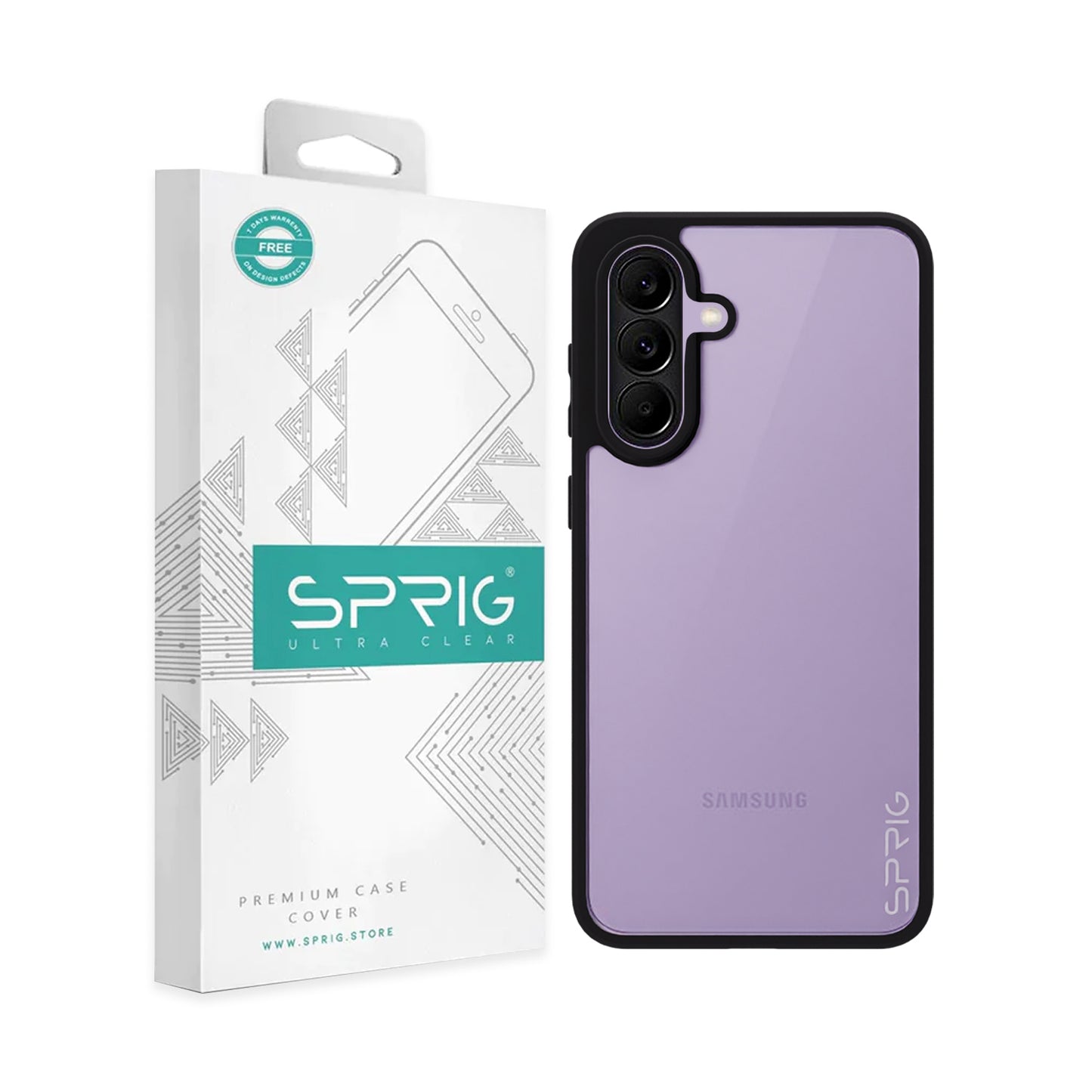 EdgeTone (TPU PC)-Black Transparent