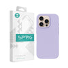 iPhone 16 Pro Max Wraps (Back Cover Case) - SilkTone (Liquid Silicone) - Light Purple - Sprig