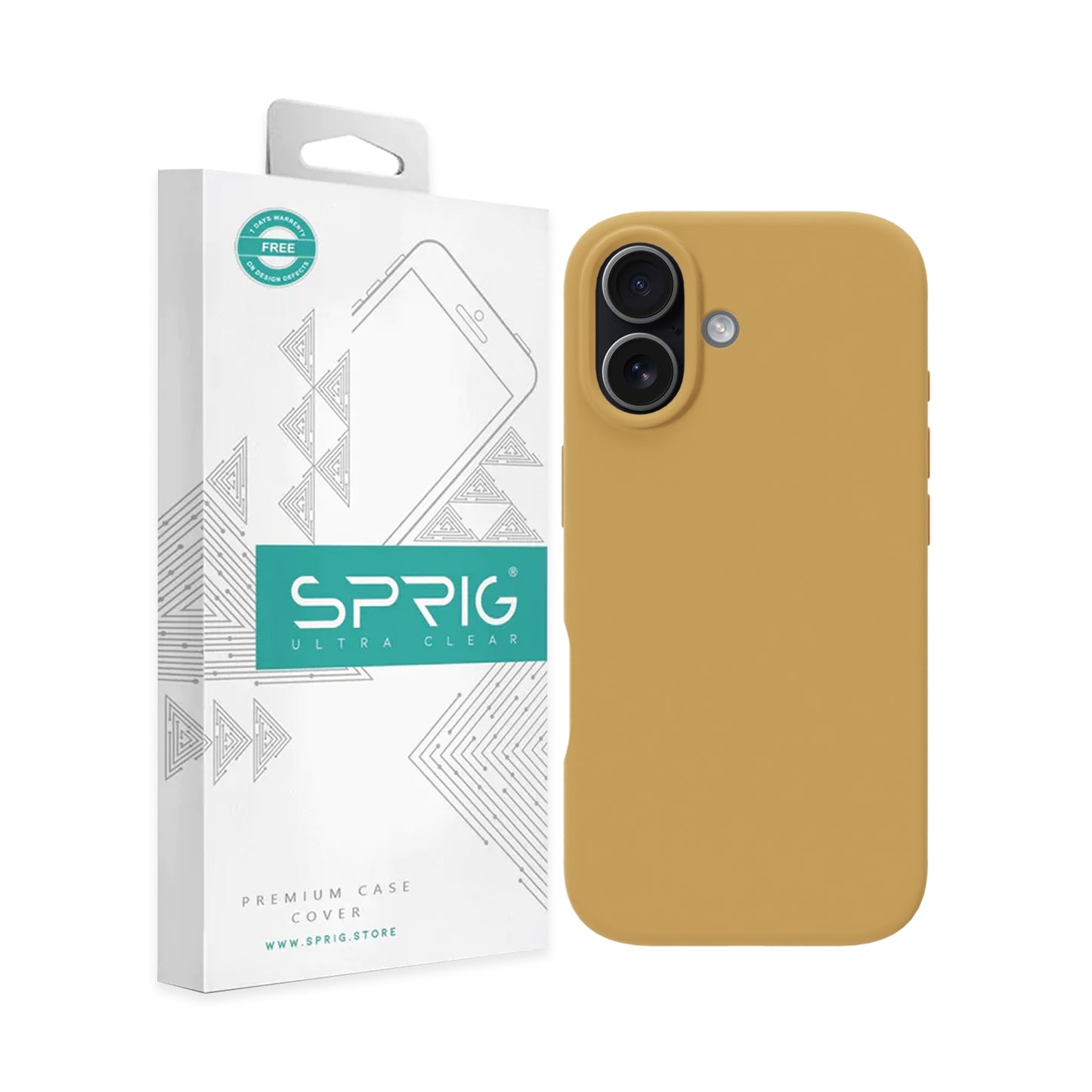 SilkMag (Liquid Silicone Magsafe)-Light Gold