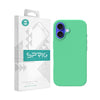 iPhone 16 Plus Wraps (Back Cover Case) - FlexTone (TPU Matte) - Light Green - Sprig