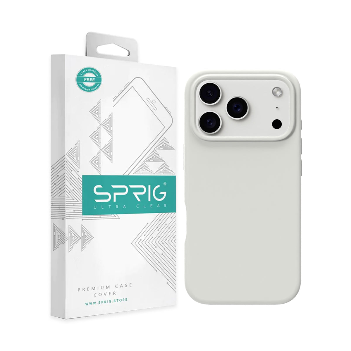 SilkMag (Liquid Silicone Magsafe)-Light Grey