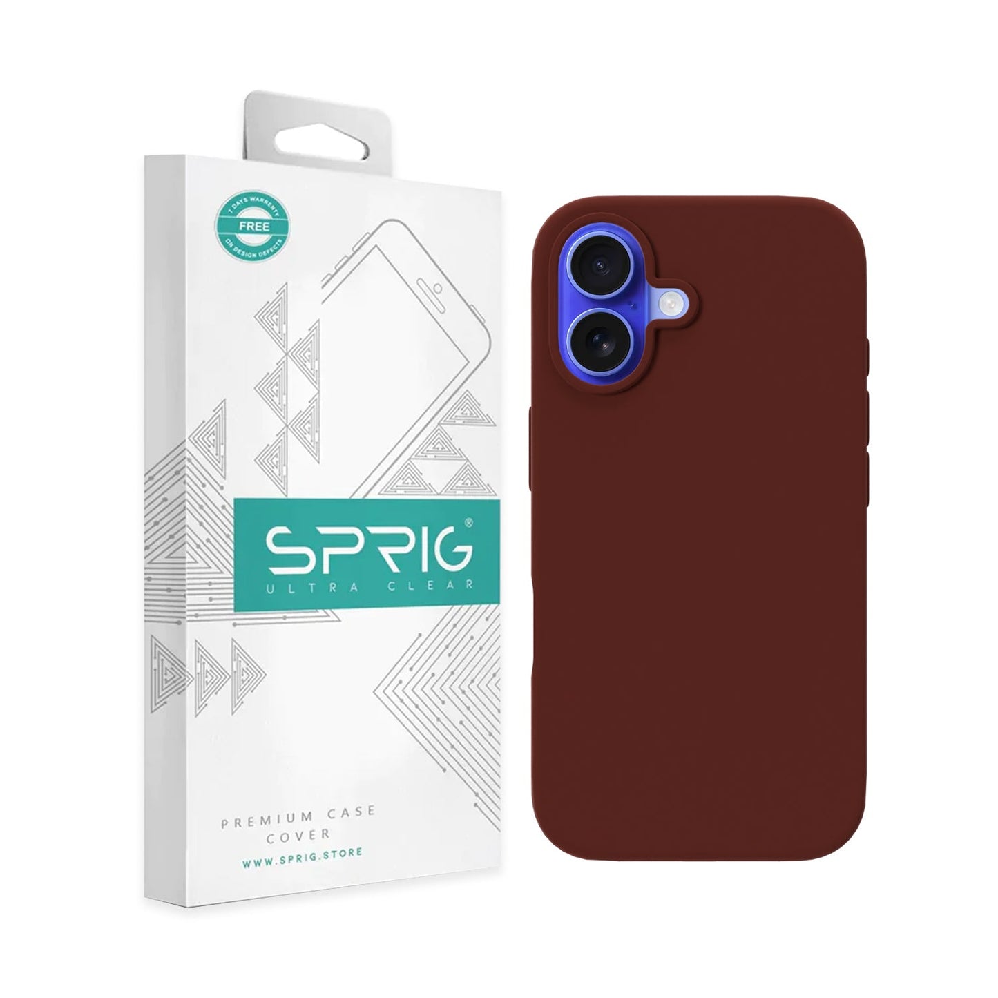 SilkMag (Liquid Silicone Magsafe)-Dark Brown