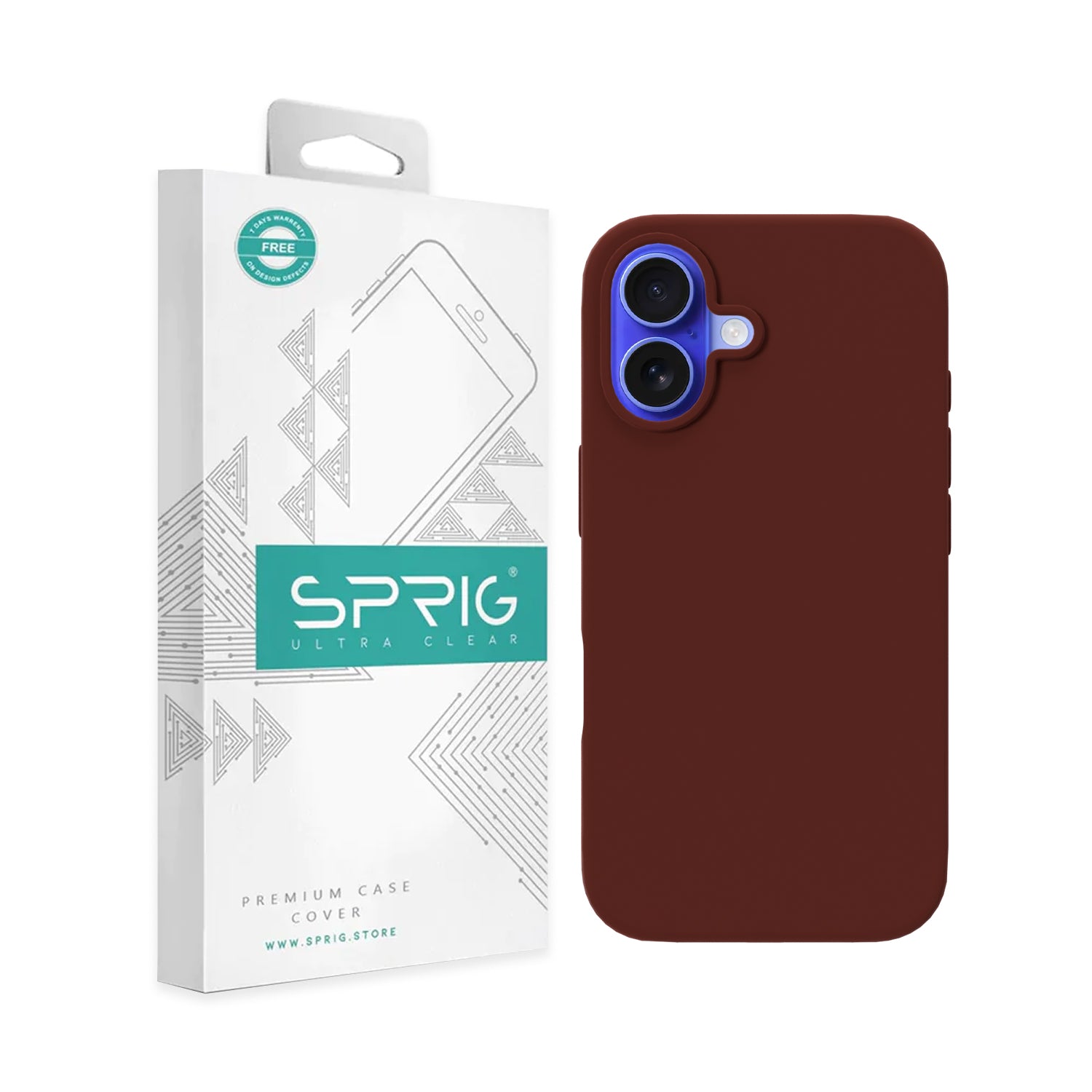 SilkMag (Liquid Silicone Magsafe)-Dark Brown